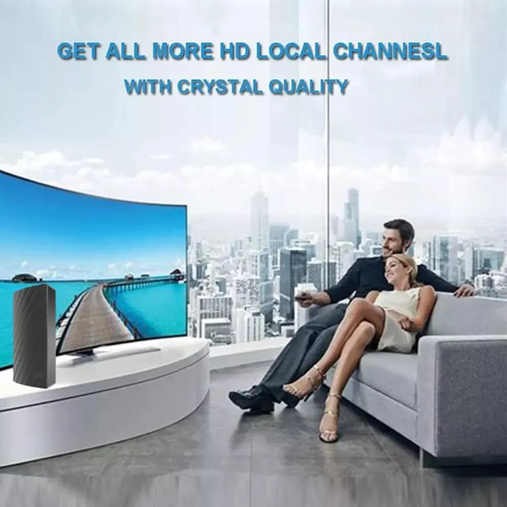 Long Range Indoor HDTV 4K Digital Antenna 600 Miles