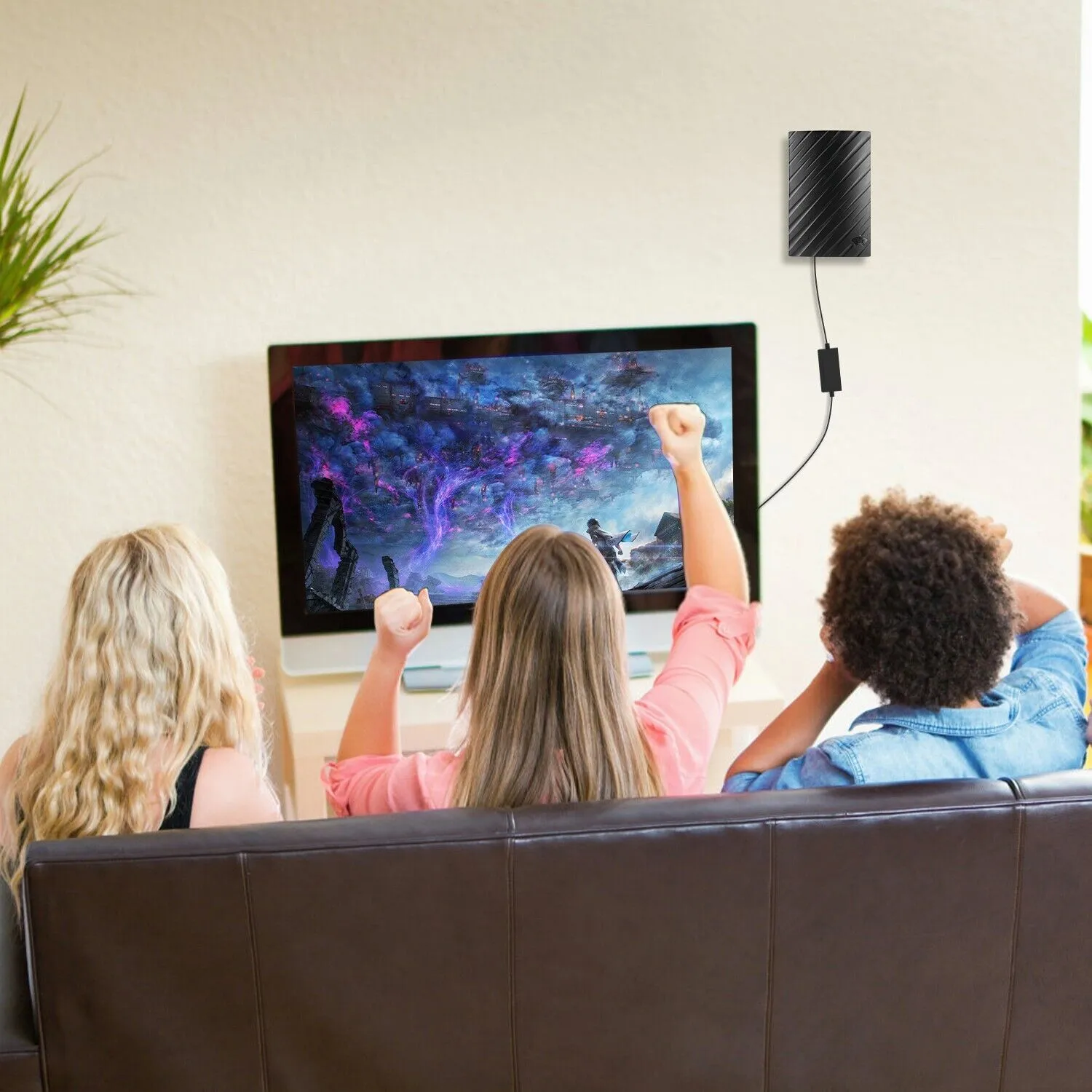 Long Range Indoor HDTV 4k Digital Antenna 600