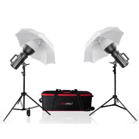 LUMI400II 400Ws Flashlight Kit (Gemini GS400 II)