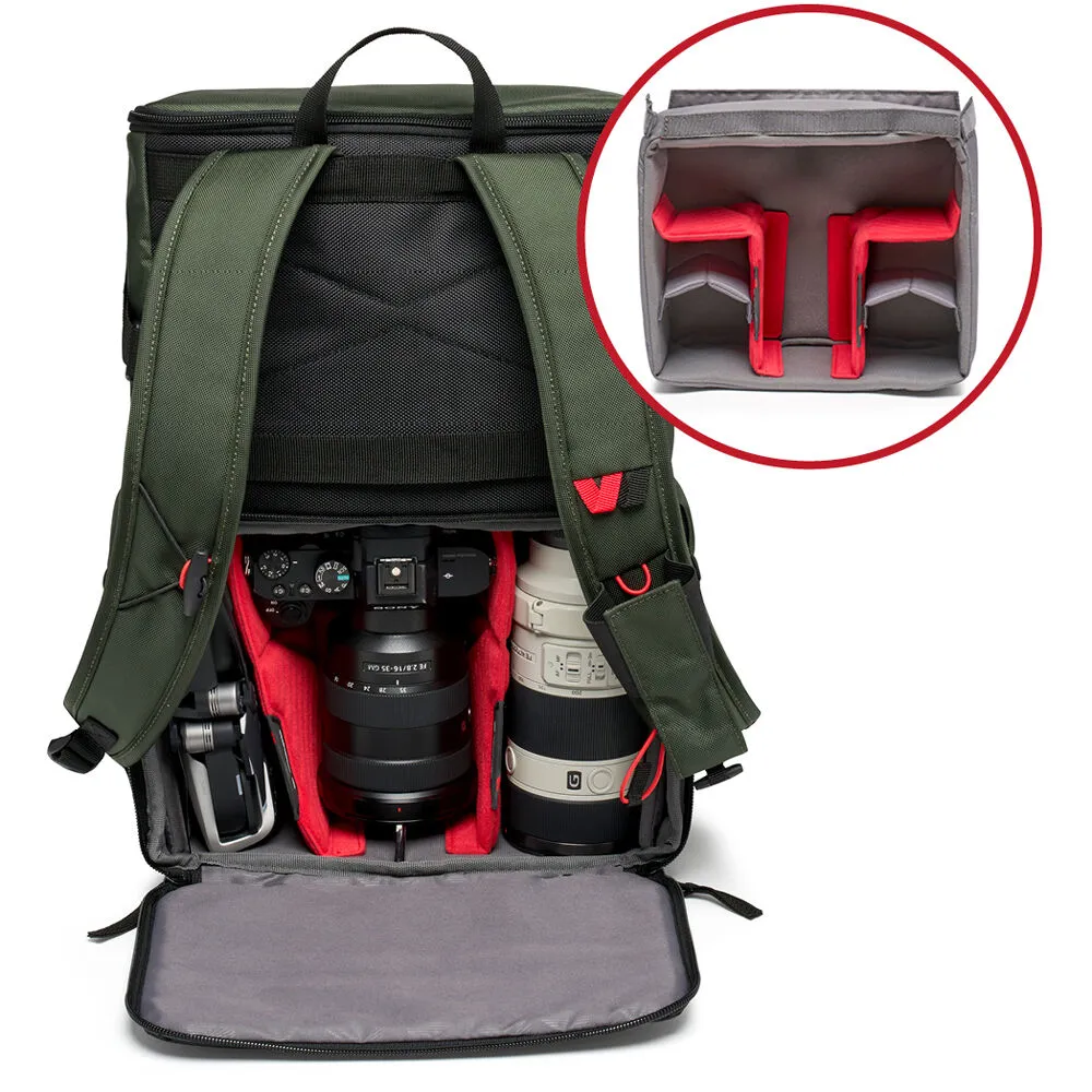 Manfrotto 12L Street Slim Camera Backpack (Green)