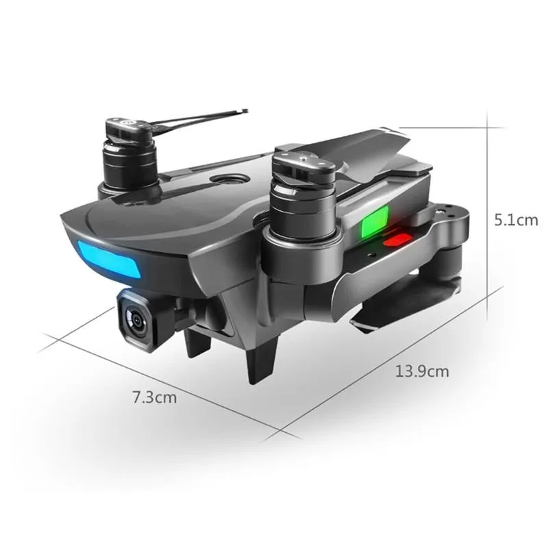 Midnight Black Brushless Motor 2.4G FPV Drone with