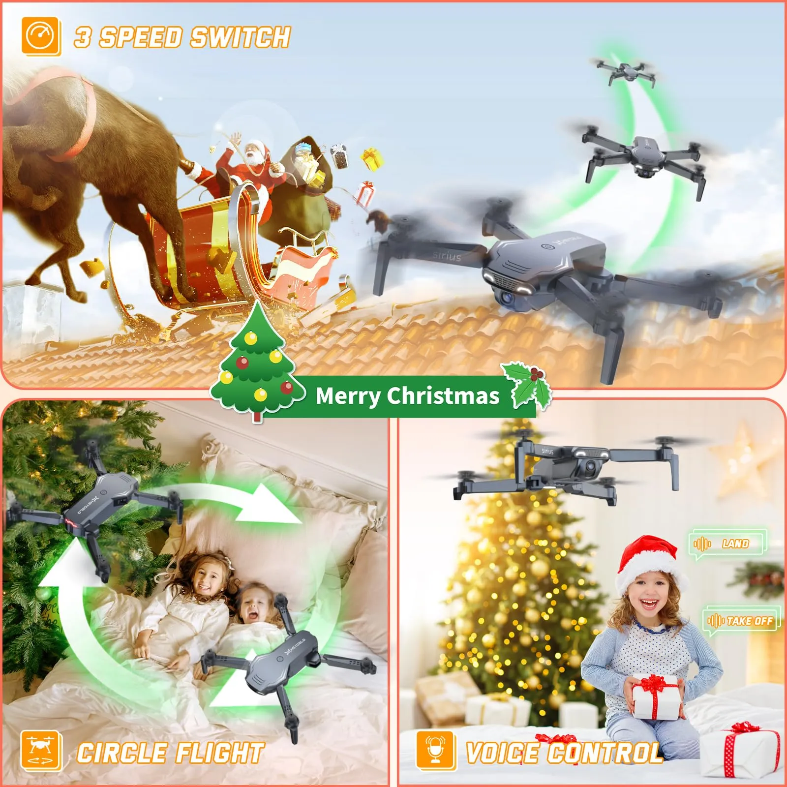 Mini Drone with Camera for Kids and Adults
