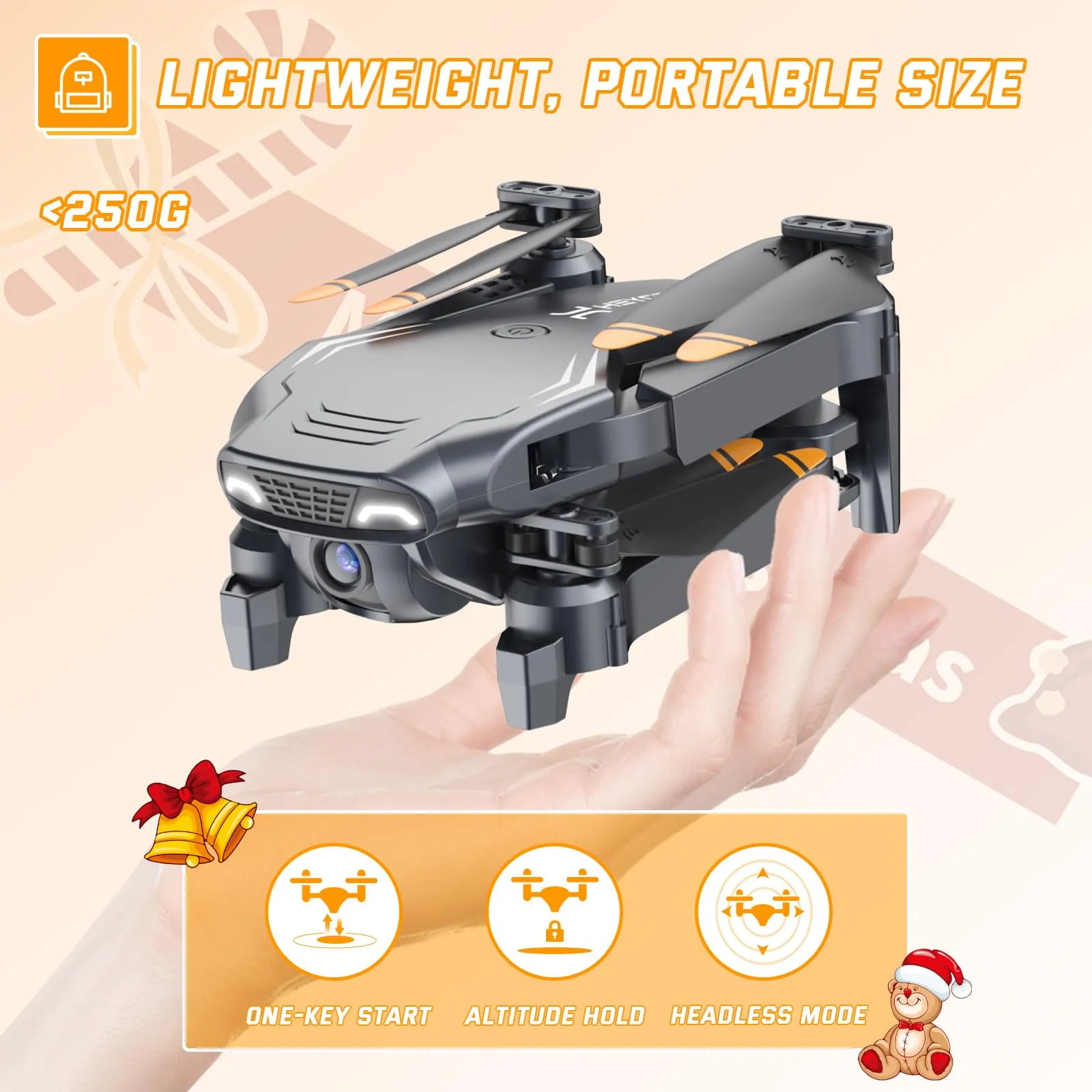 Mini Drone with Camera for Kids and Adults