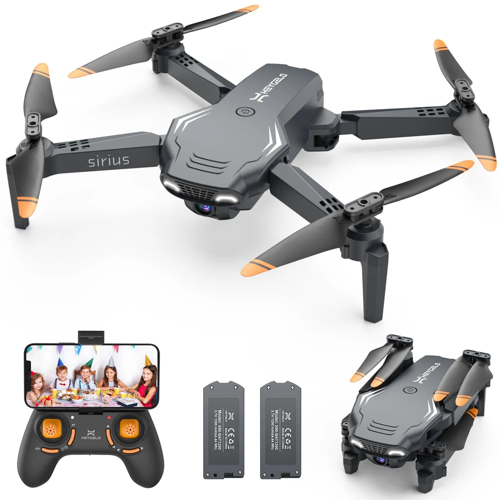 Mini Drone with Camera for Kids and Adults