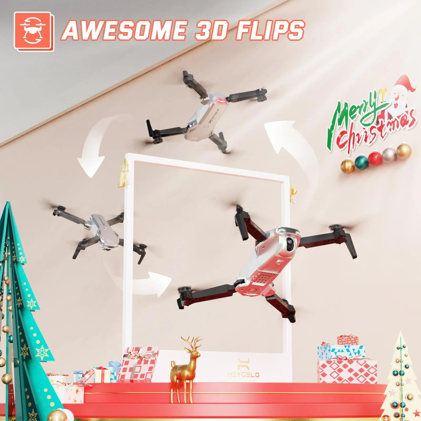 Mini Drone with Camera for Kids and Beginners