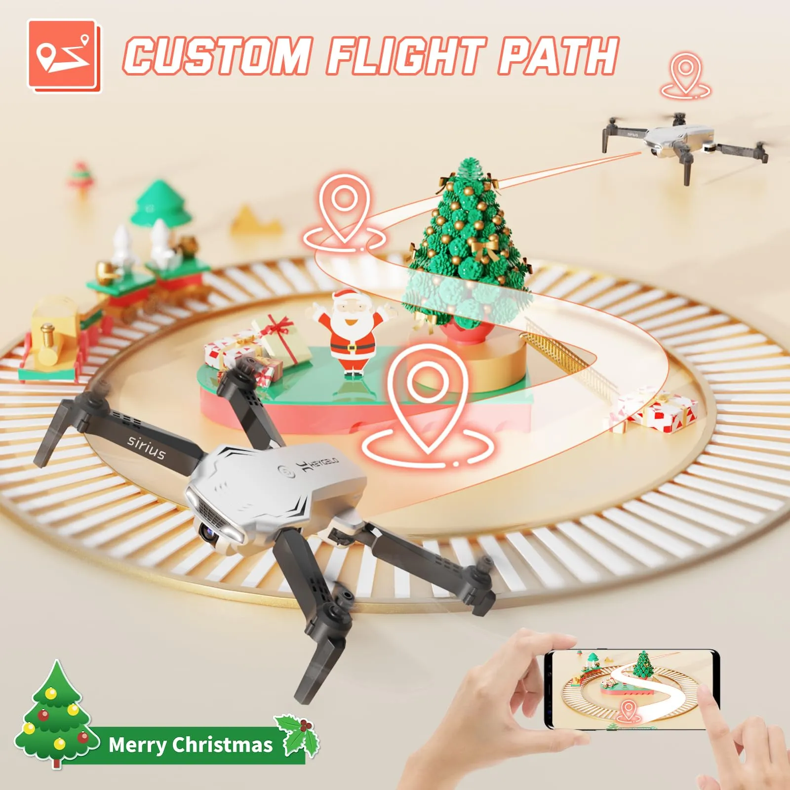 Mini Drone with Camera for Kids and Beginners