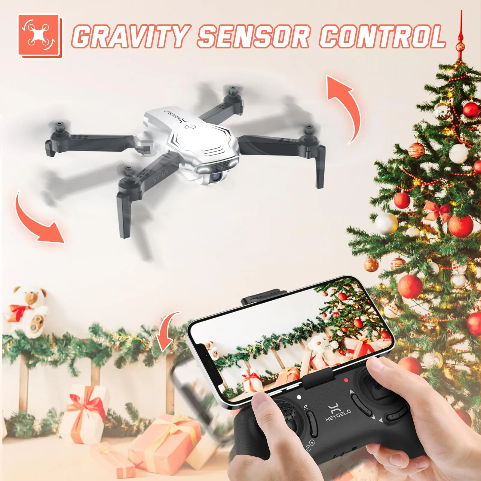 Mini Drone with Camera for Kids and Beginners