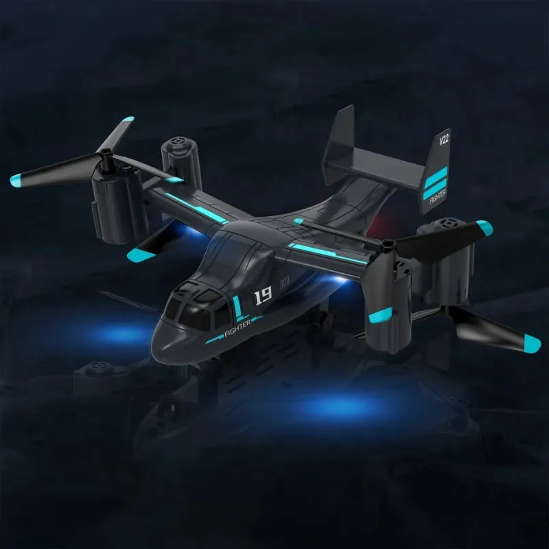 Mini Remote Control Drone for Kids Land Air Mode Aircraft with Hd