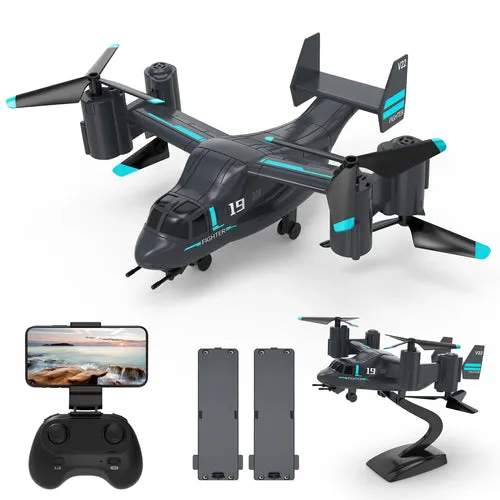 Mini Remote Control Drone for Kids Land Air Mode Aircraft with Hd