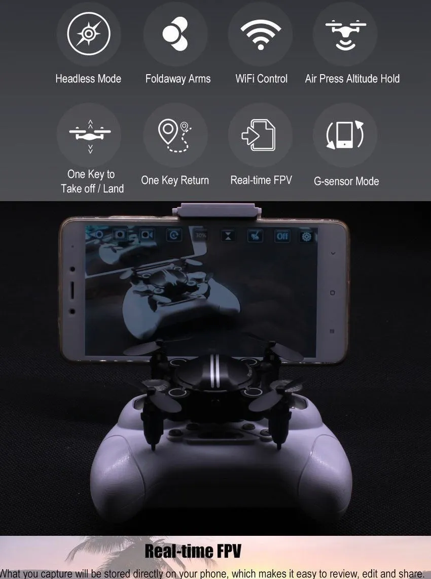 Mini Selfie Drone