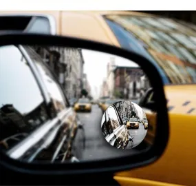 Model: Single pack - Car borderless small round mirror 360 degree