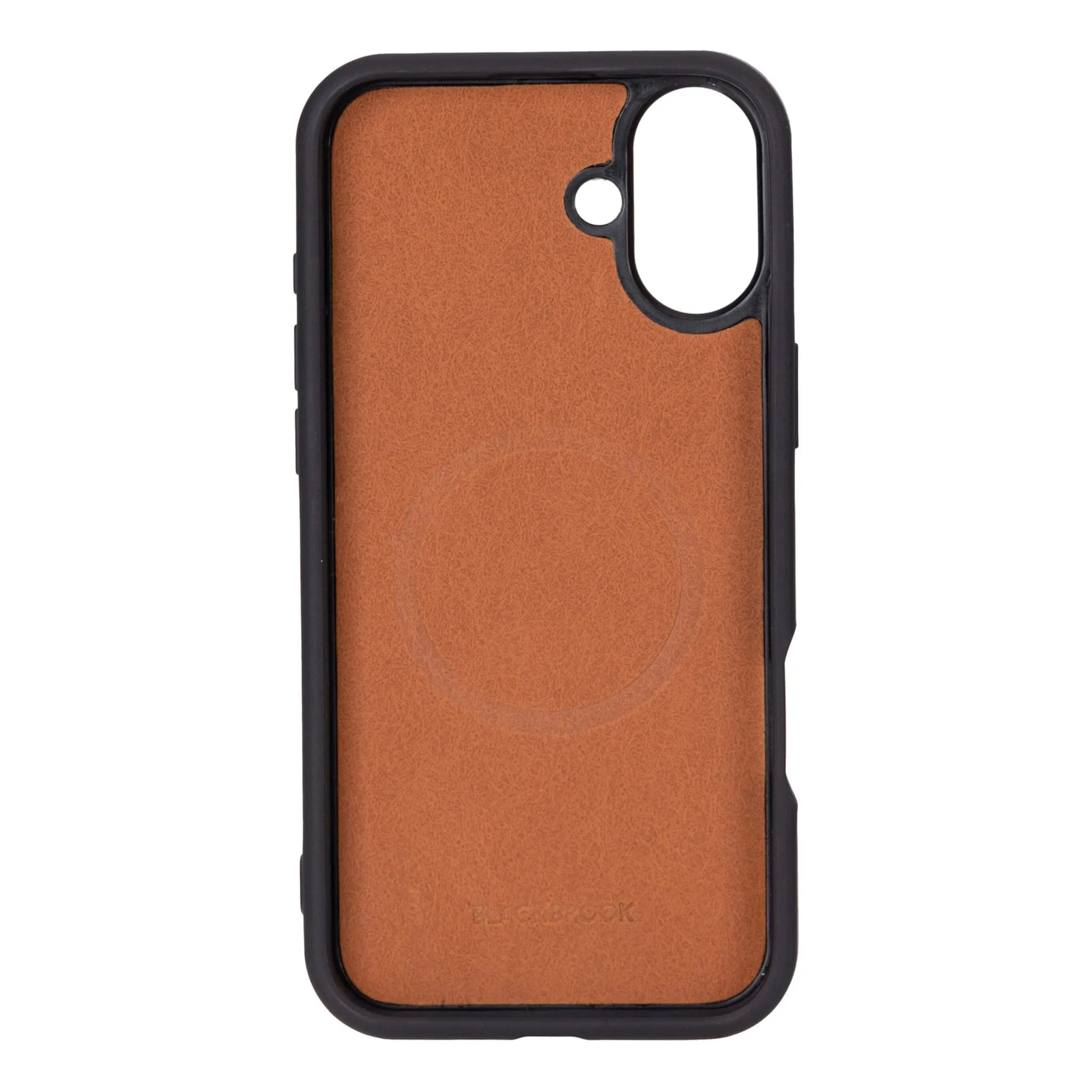 Modern York iPhone 16 Plus Case, Distressed Coffee
