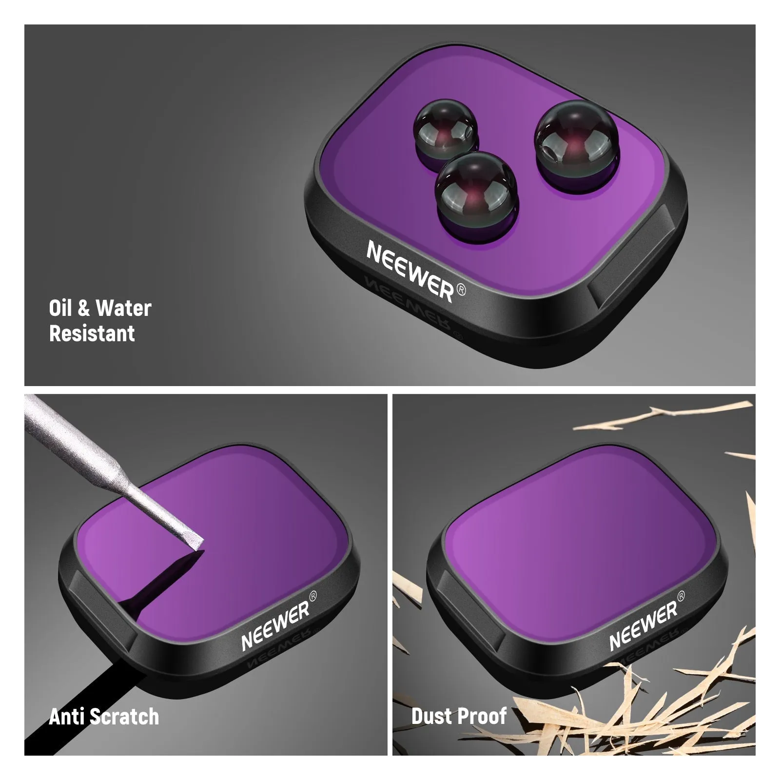 NEEWER Effects Filters and ND Filters compatible with DJI Mini 3/Mini 3 Pro