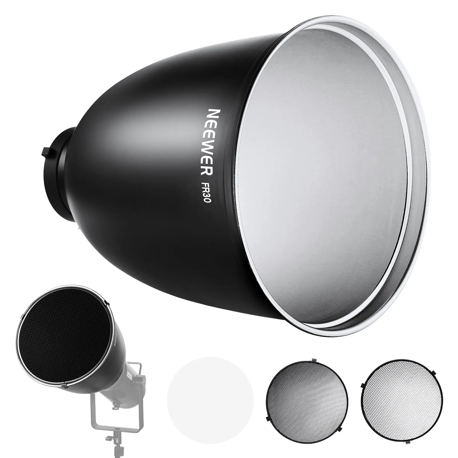 NEEWER FR30 11.6"/29.5cm Deep Focus Reflector