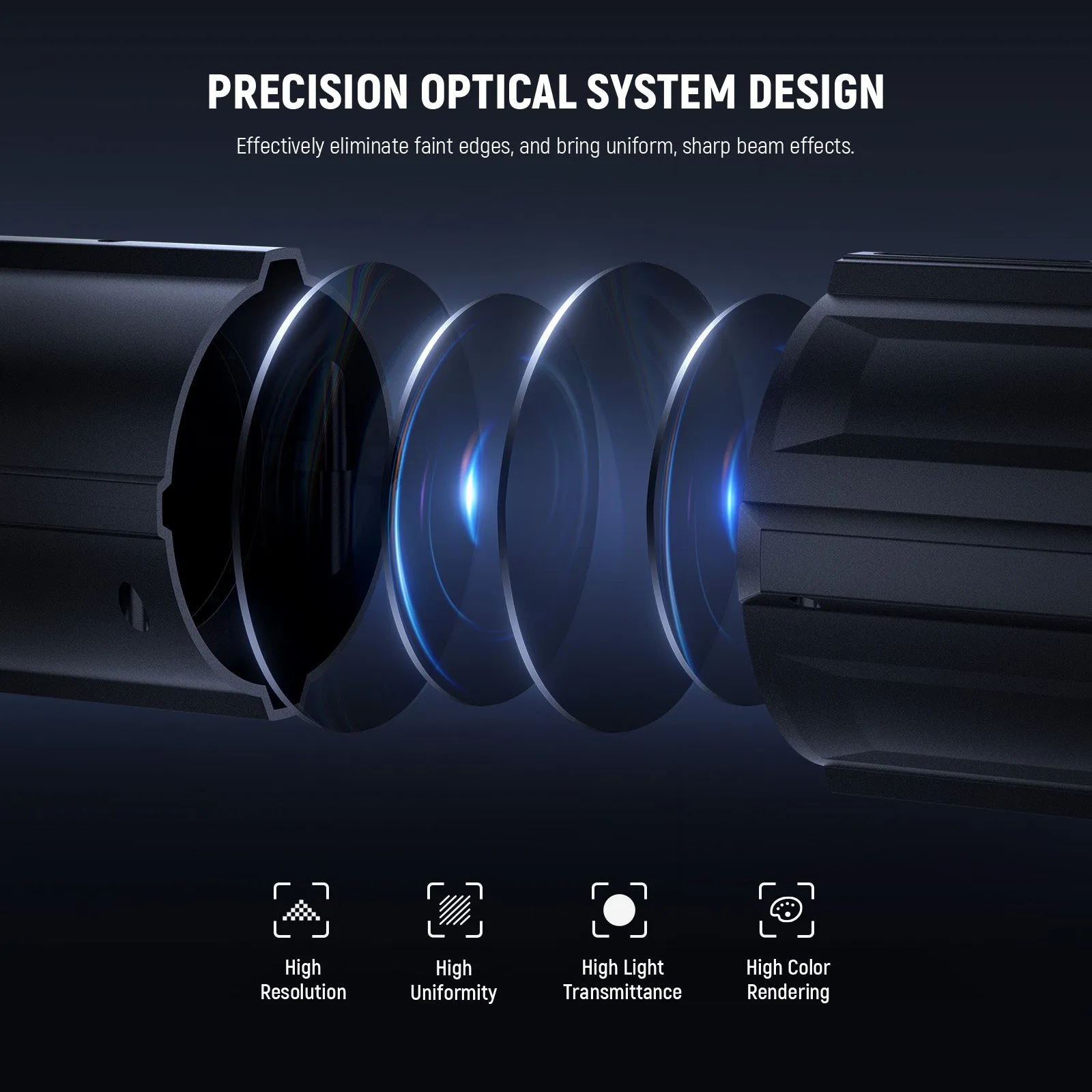 NEEWER LS-48 20° Spotlight Snoot for MS Series LED Video Light