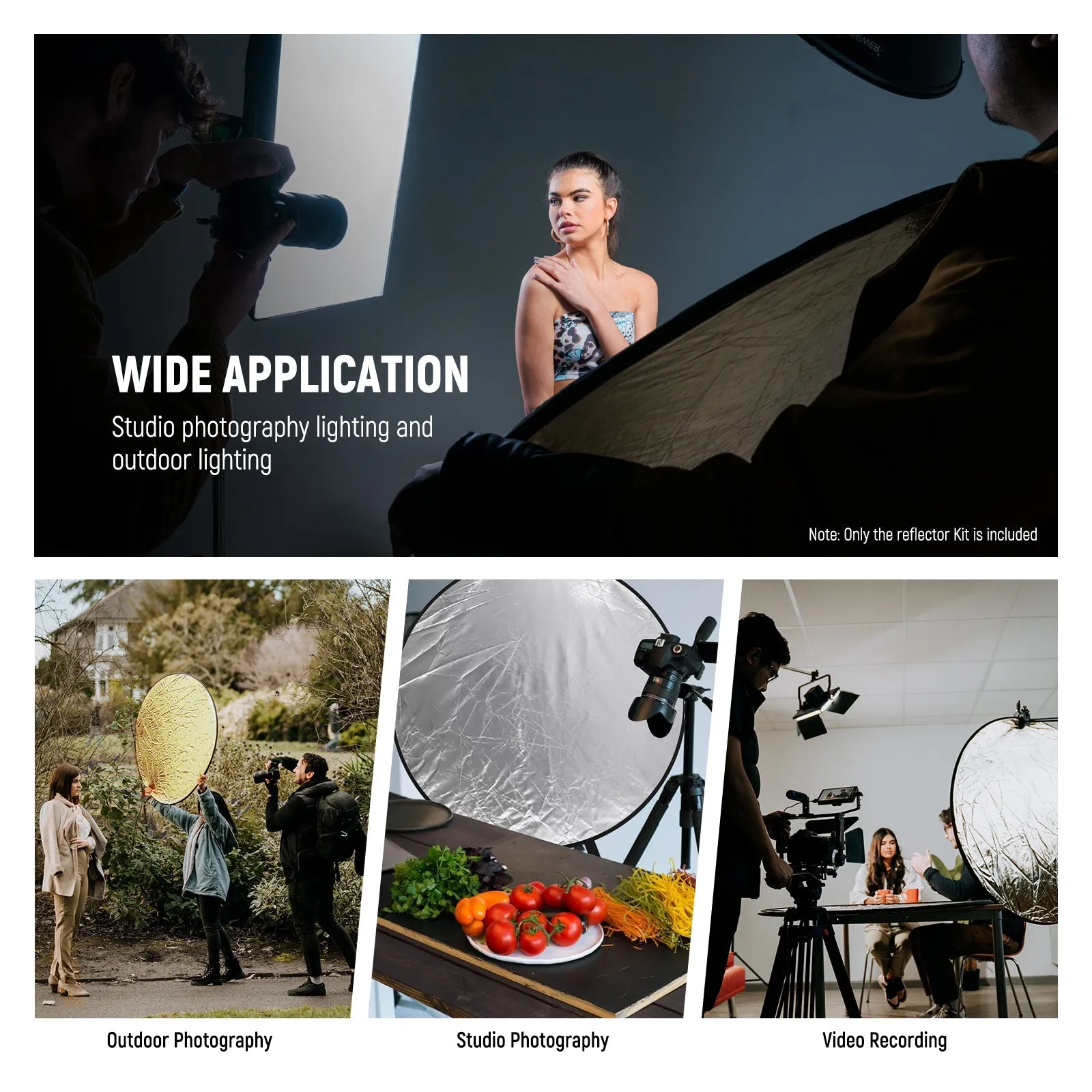 NEEWER RF-110A 7 in 1 Photography Reflector