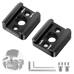 NEEWER ST26 Cold Shoe Mount Adapter with 1/4”-20 Thread