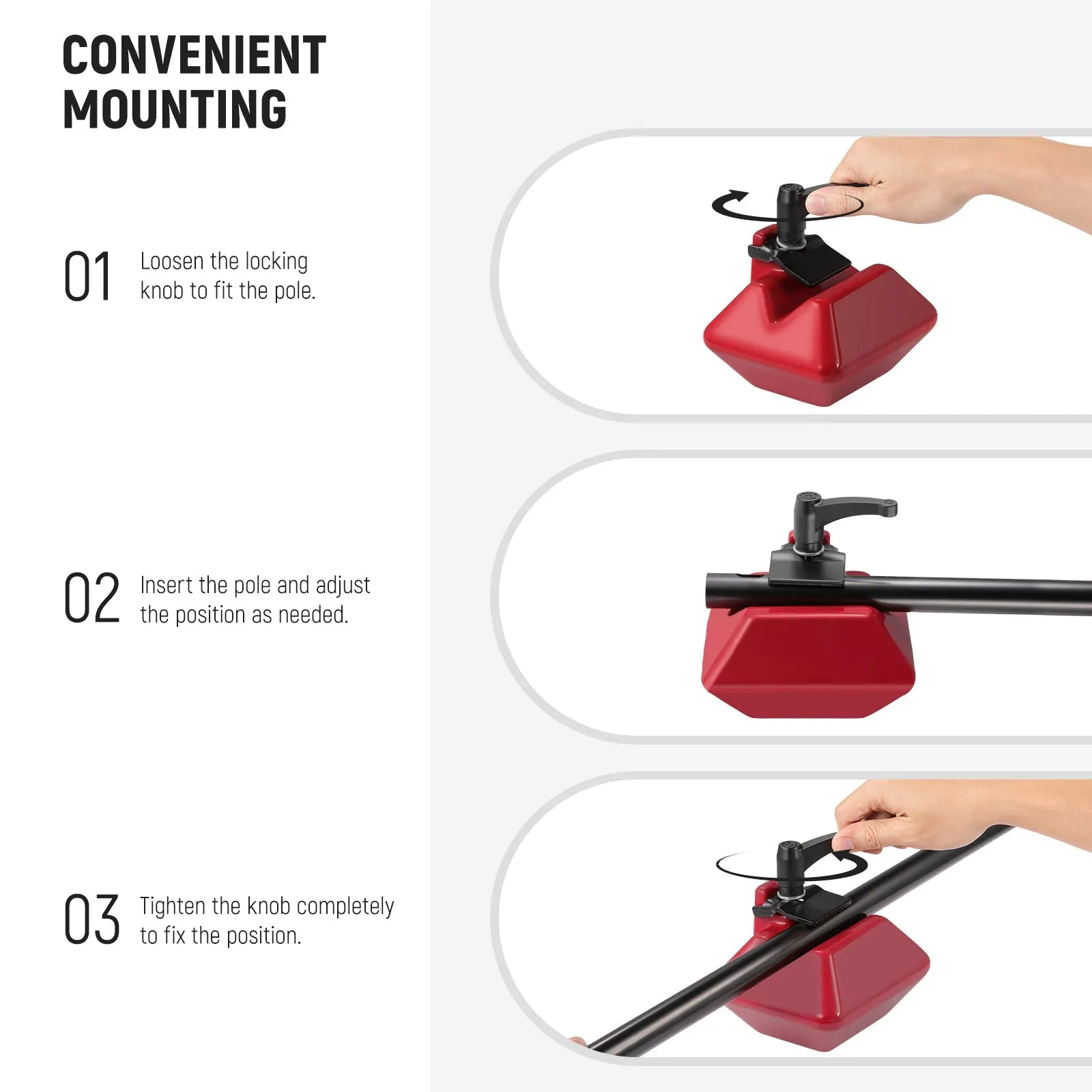 NEEWER UA028 13.2lb/6kg Counterweight with Lock Lever