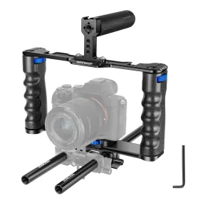 NEEWER VS107 Enhanced Aluminum Alloy Camera Cage - Sturdy and Durable for Professional Photography