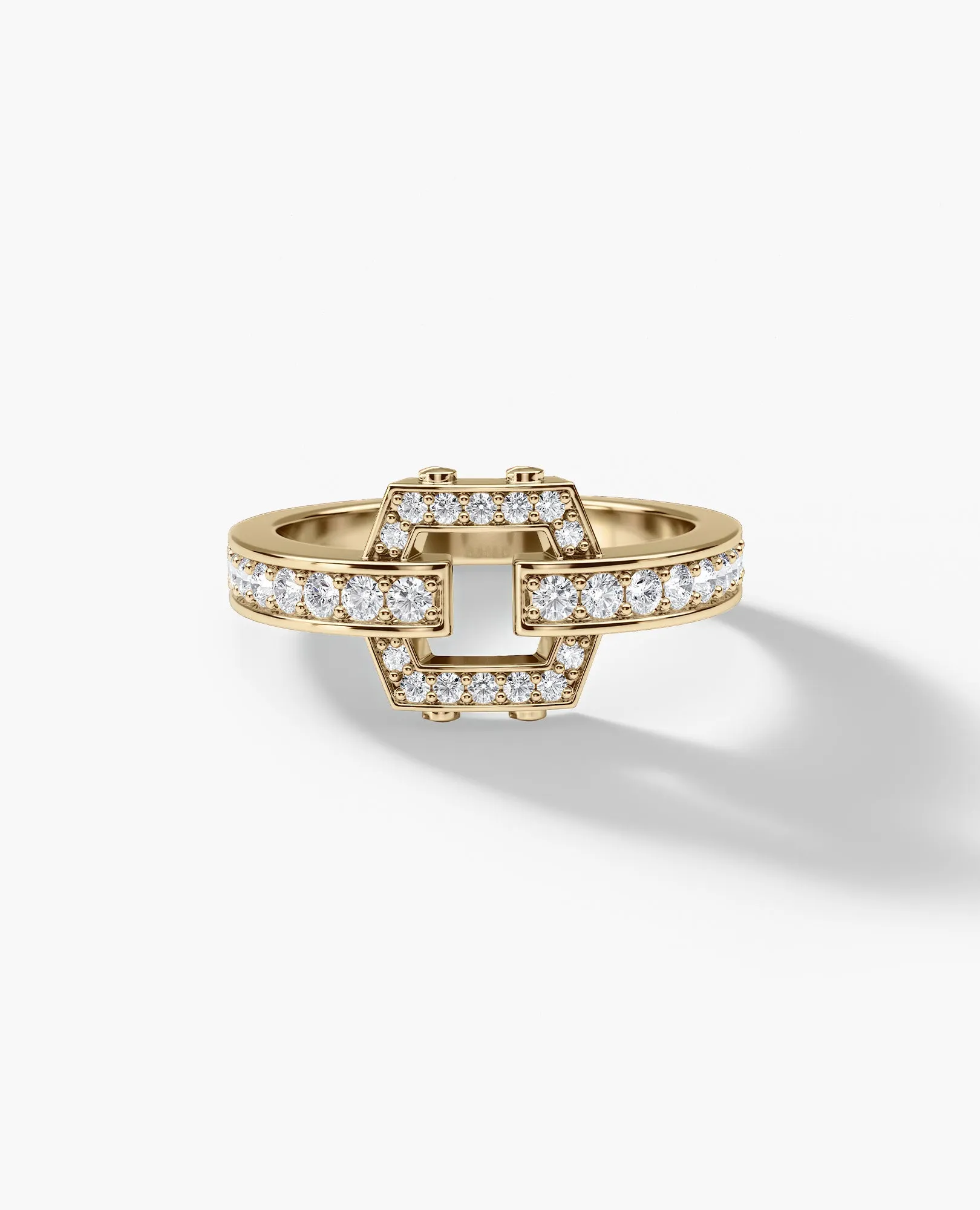 NORTHSTAR MINI Gold Ring with 0.50ct Diamonds