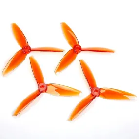 Orange HD 6042(6X4.2) Tri Blade Flash Propellers 2CW 2CCW 2 Pair – Orange