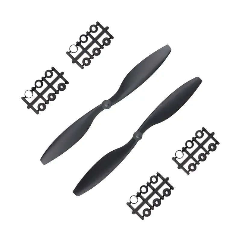 Orange HD Propellers 1045(10X4.5) Carbon Nylon Black 1CW 1CCW-1pair