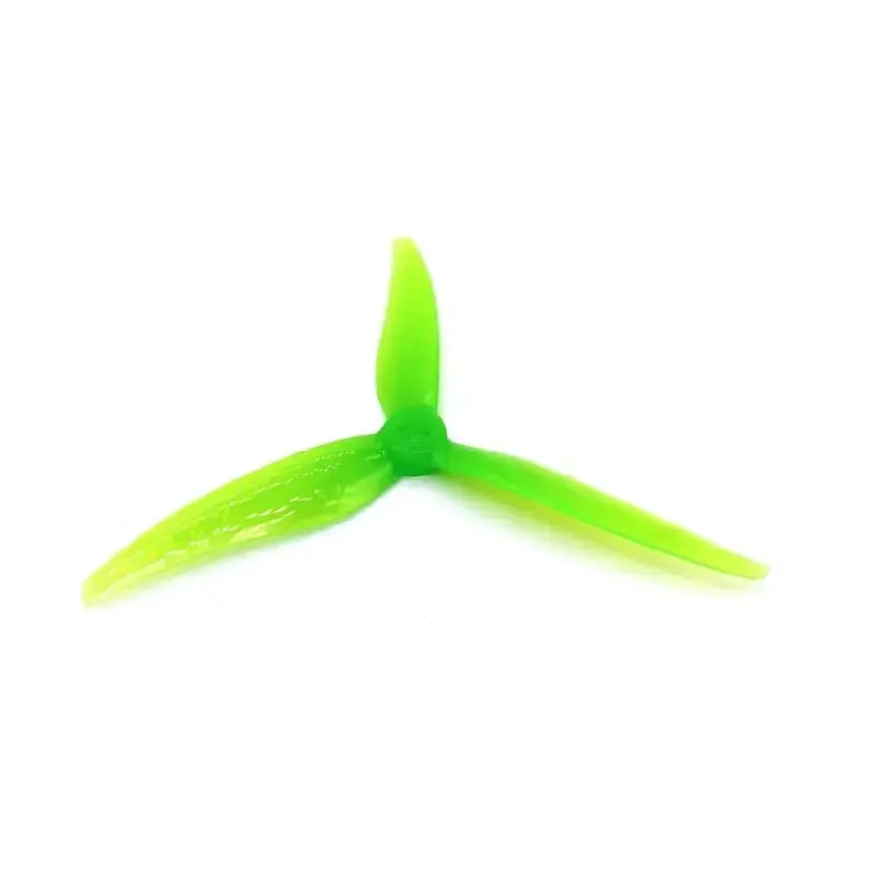 Orange HD SL 5125 PC 3 Blade 1.5mm Propellers 2CW 2CCW- Green