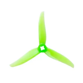 Orange HD SL 5125 PC 3 Blade 1.5mm Propellers 2CW 2CCW- Green