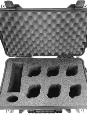 Pelican Case 1510 Foam Insert for 6 Lenses and Accessories (Foam Only)
