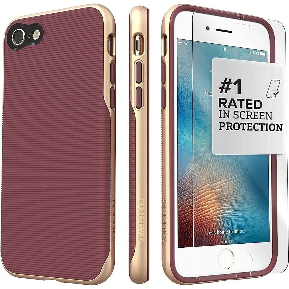 Plum Red Venture Series Case - Apple iPhone SE (2nd and 3rd Generation)