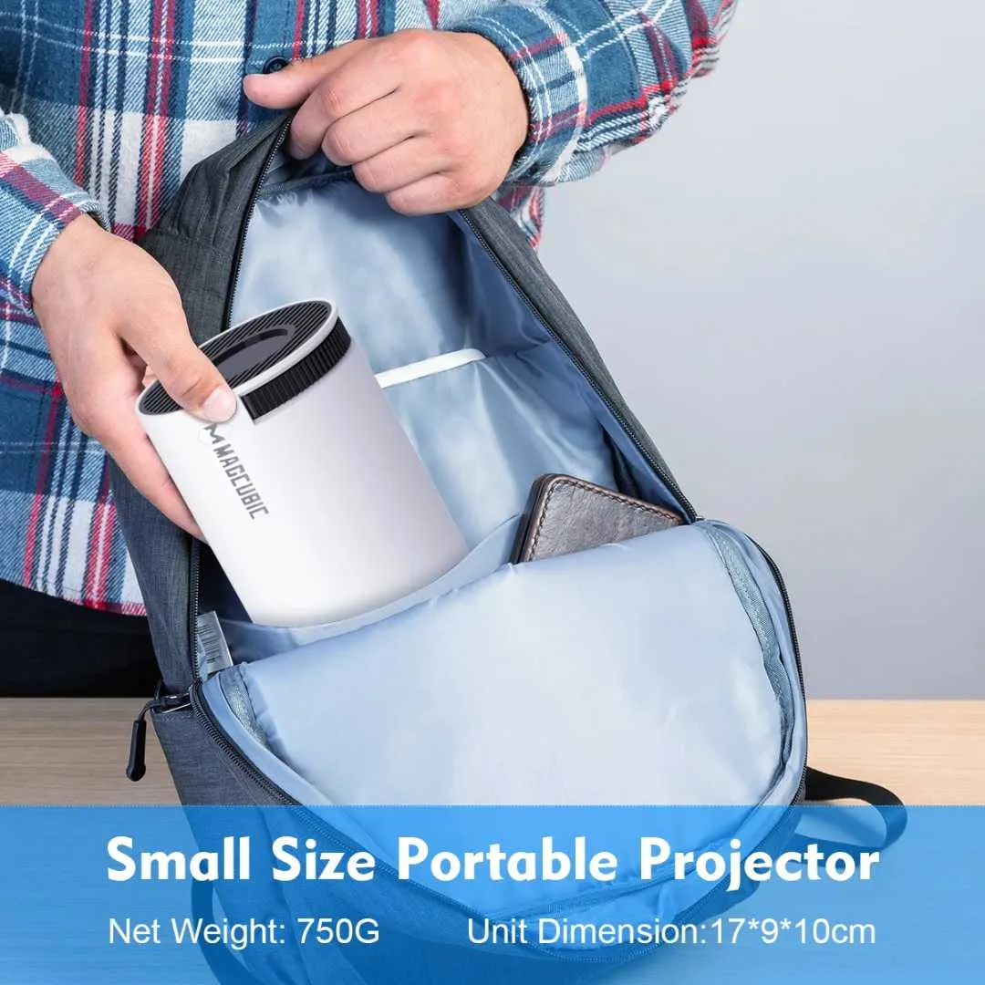 Portable 4K Projector With Remote Control