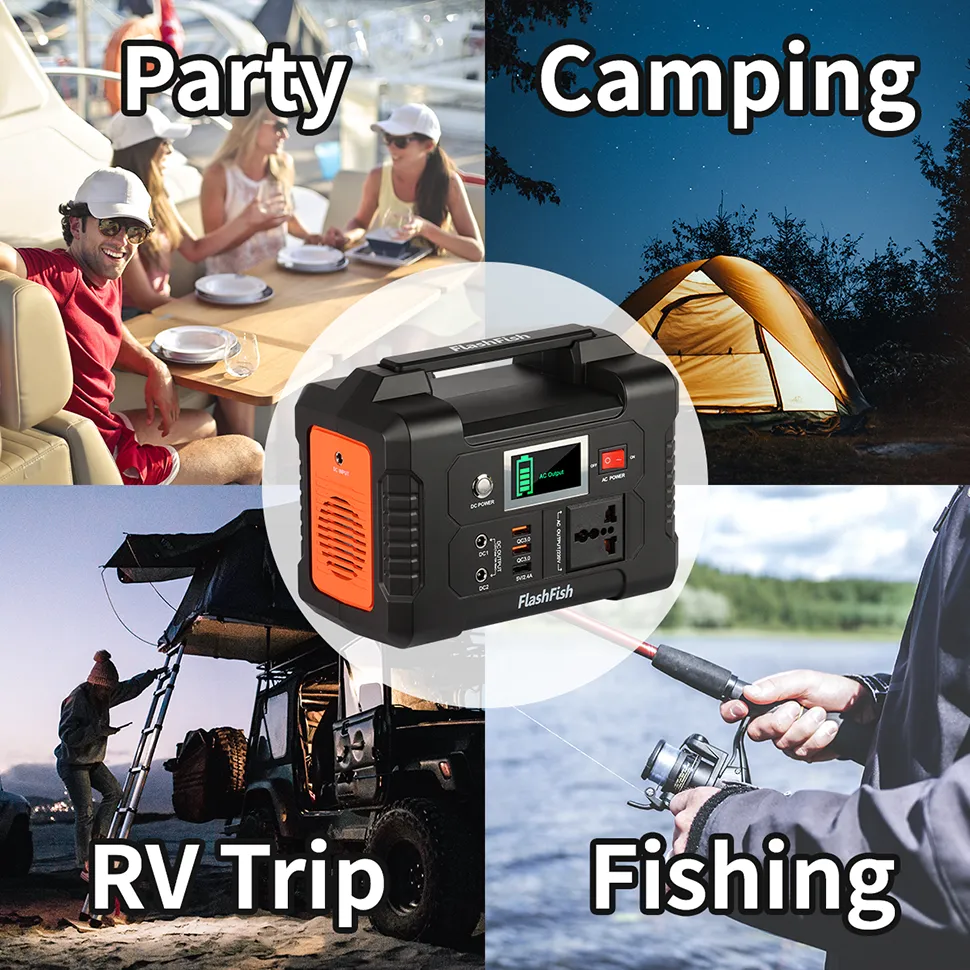 Portable Power Station - 40800mAh Compact Power Station
