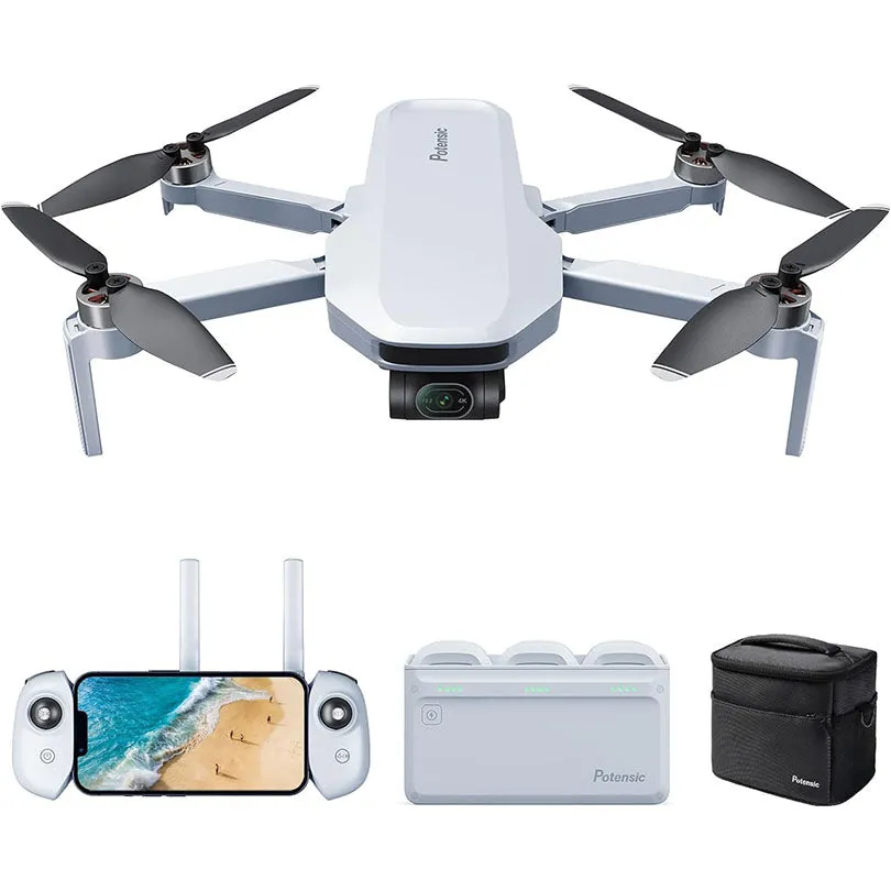 Potensic ATOM 3-Axis Gimbal 4K Drone 249g 6KM Transmission Visual Tracking 4K/30FPS GPS Quadcopter