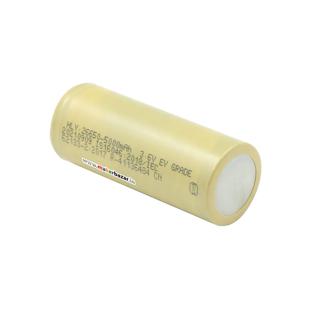 [Premium] 26650 3.6V 5000mAh Lithium-Ion Rechargeable Cell