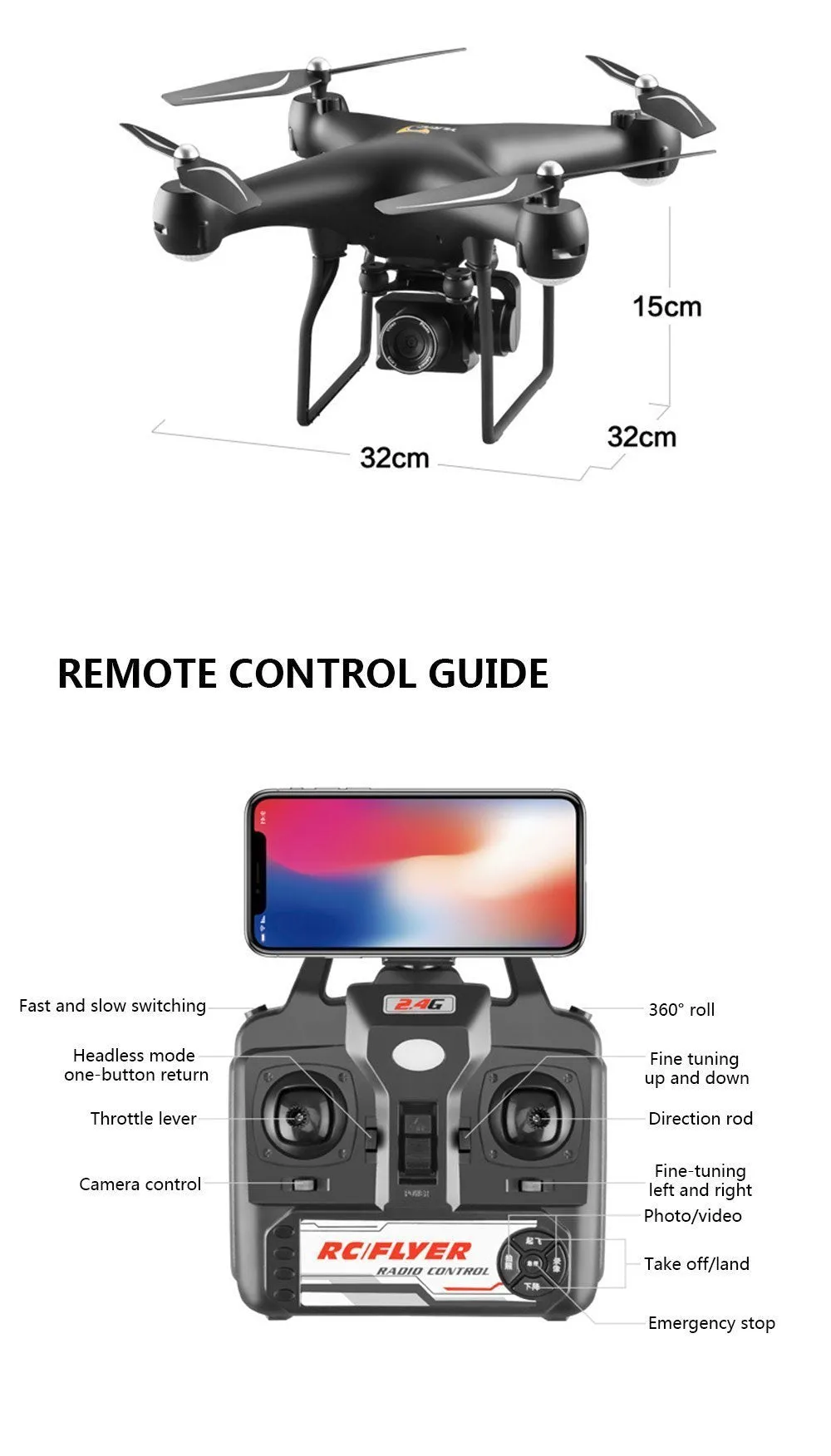 Professional 4k Drone S32 With Camera