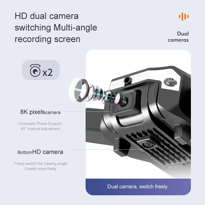 Professional 8K Dual Camera 5G HD Aerial Photography GPS Drone