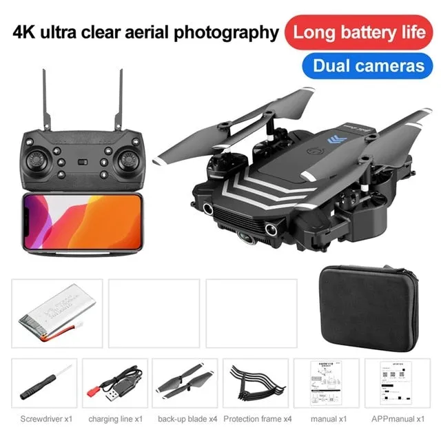 Professional Quadcopter Mini Foldable FPV Wifi Drones