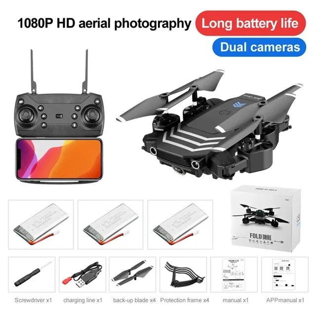 Professional Quadcopter Mini Foldable FPV Wifi Drones