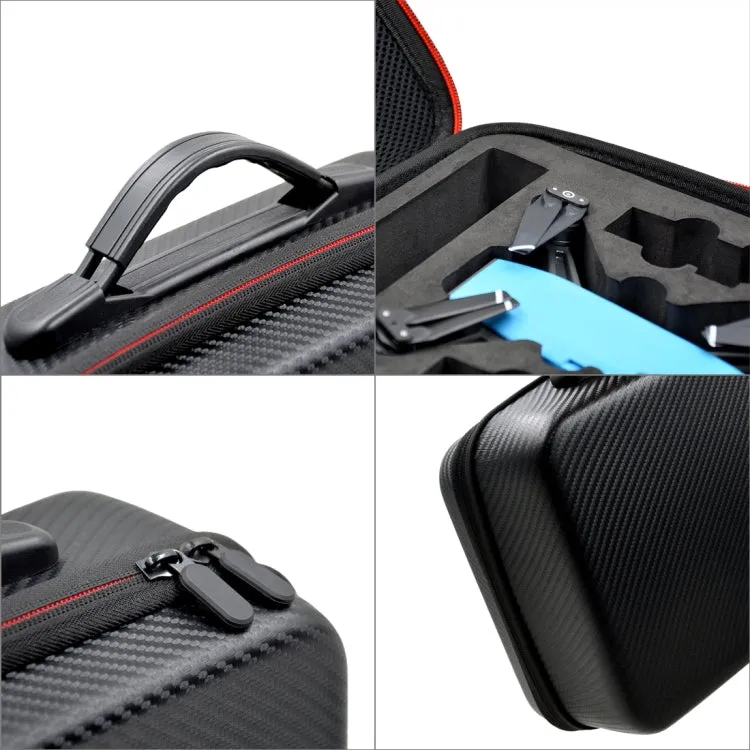 PU EVA Shockproof Waterproof Portable Case for DJI SPARK and Accessories, Size: 29cm x 21cm x 11cm(Black)
