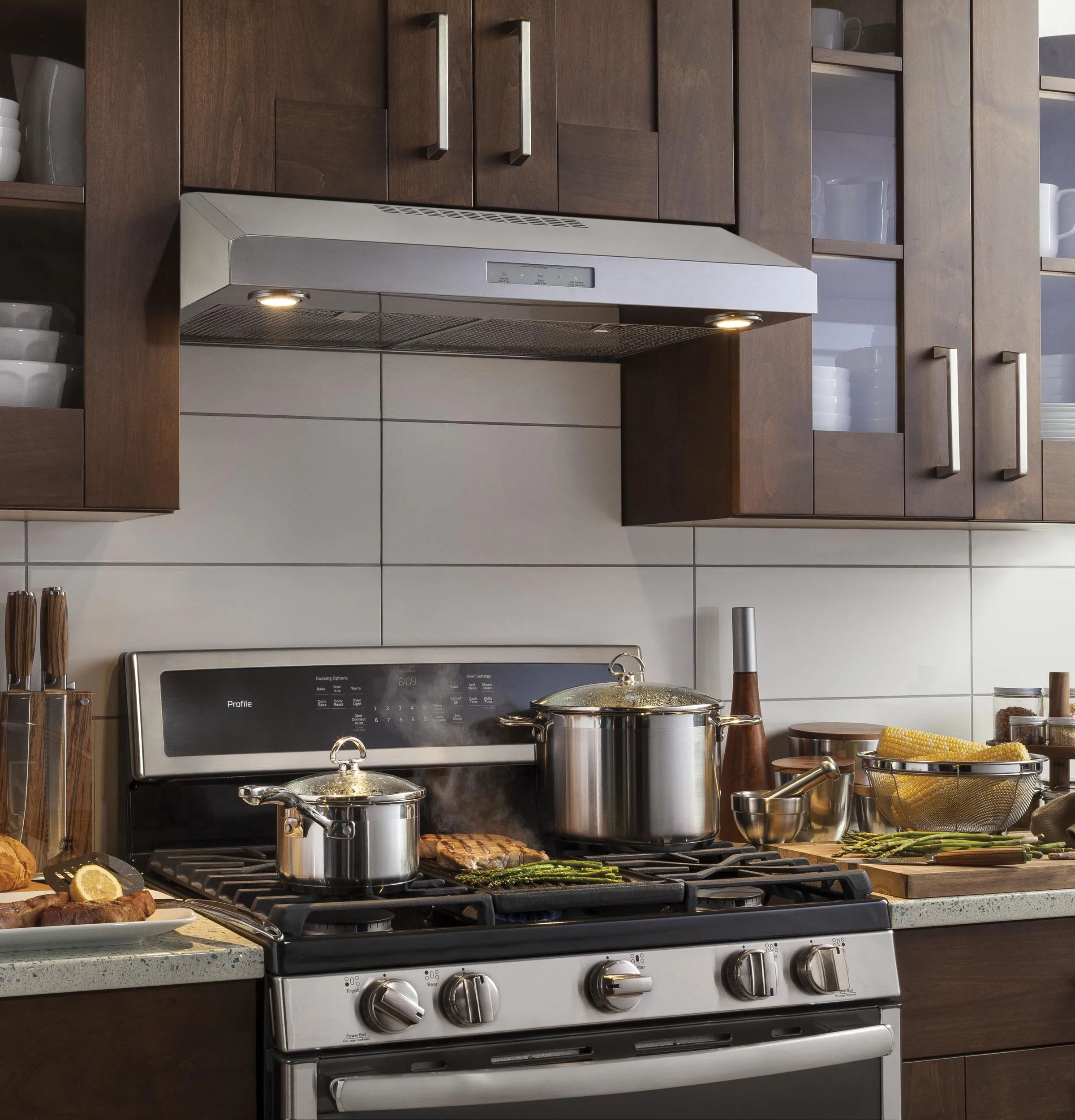 PVX7300SJSS GE Profile™ 30" Under The Cabinet Hood
