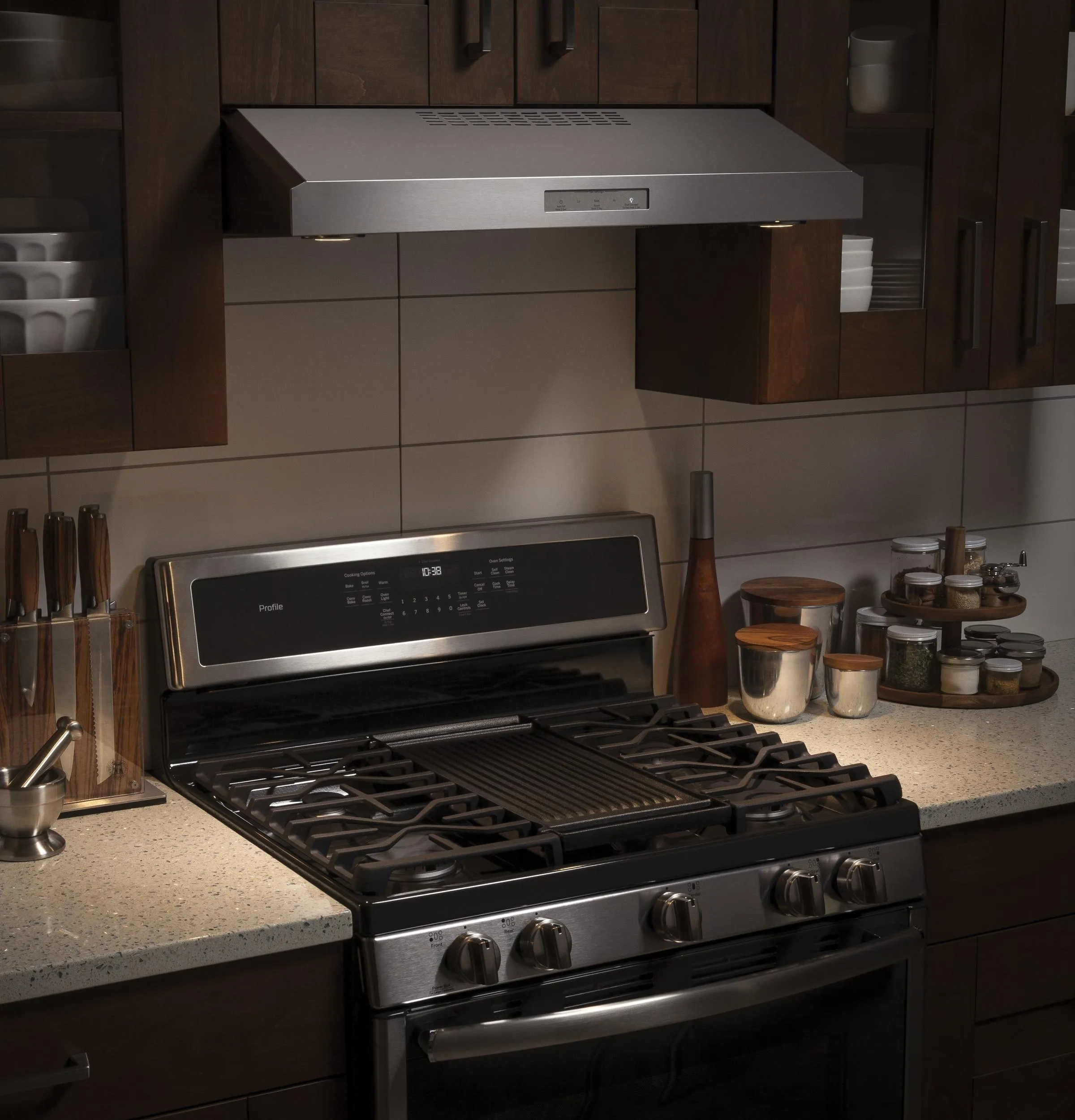 PVX7300SJSS GE Profile™ 30" Under The Cabinet Hood