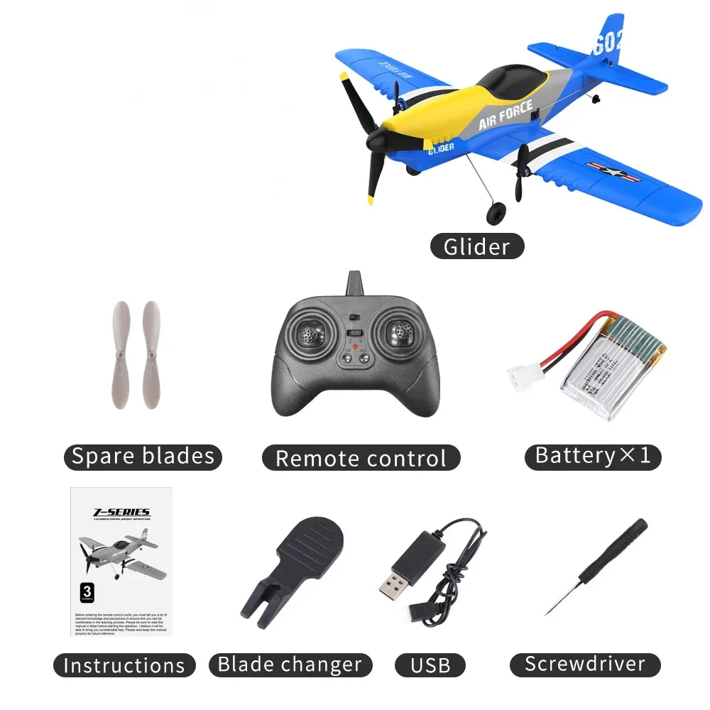 Rc Planes 3 Channels Remote-controlled Aircraft Dual Motor Control