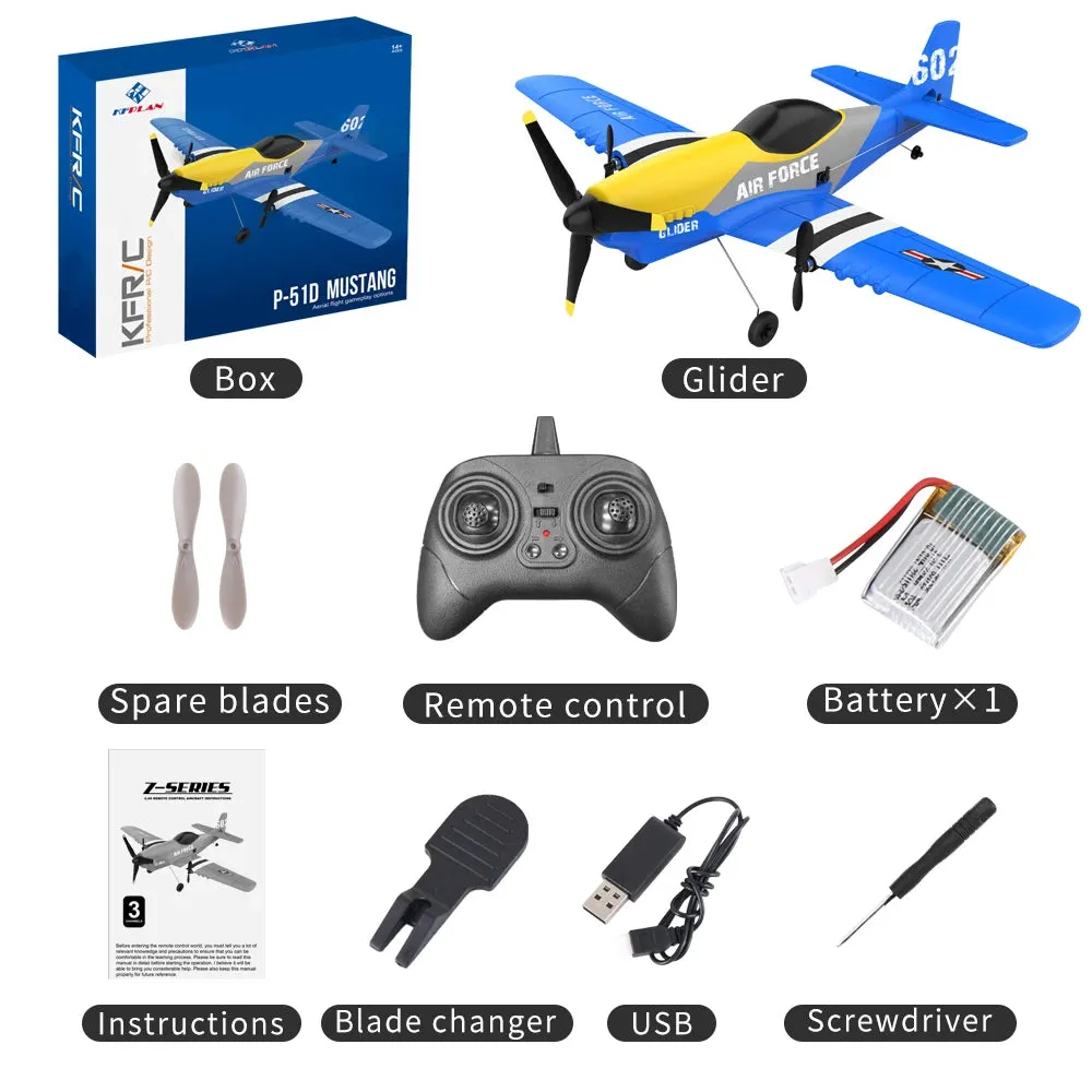 Rc Planes 3 Channels Remote-controlled Aircraft Dual Motor Control