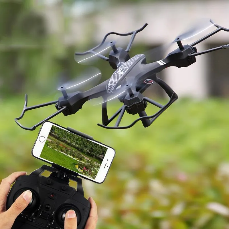 RC WiFi FPV 2.4Ghz 6Axis Gyro Quadcopter Foldable Drone with 2MP 1080P Wide Angle Camera