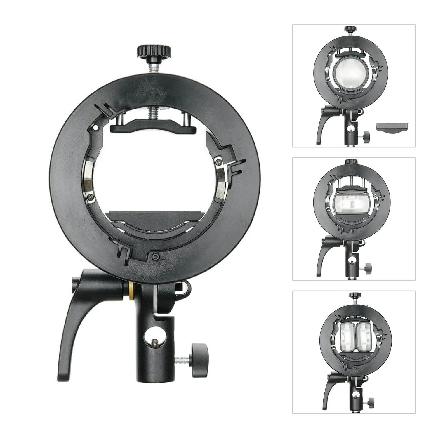 S2 S-Type SMART Speedlite Adapter Bracket (Suitable for V1, AD300PRO, AD100PRO, PIKA200, AD200 Round Head) (Godox S2)
