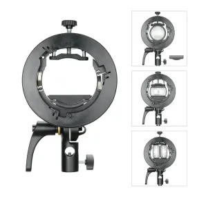 S2 S-Type SMART Speedlite Adapter Bracket (Suitable for V1, AD300PRO, AD100PRO, PIKA200, AD200 Round Head) (Godox S2)