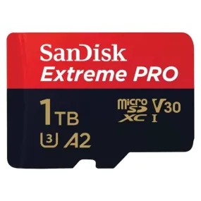 SanDisk Extreme Pro 1TB microSDXC UHS-I 200MB/s Memory Card - V30