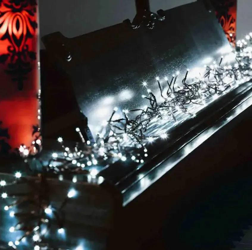 Set of 250 LED Connectable Cluster Lights (6.5 ft)