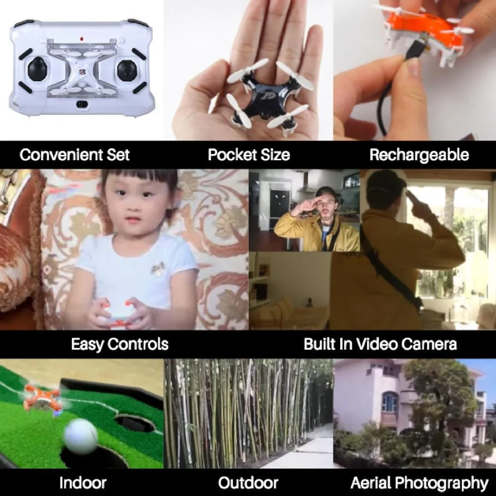 Shoppy Mini Camera Drone CX-10