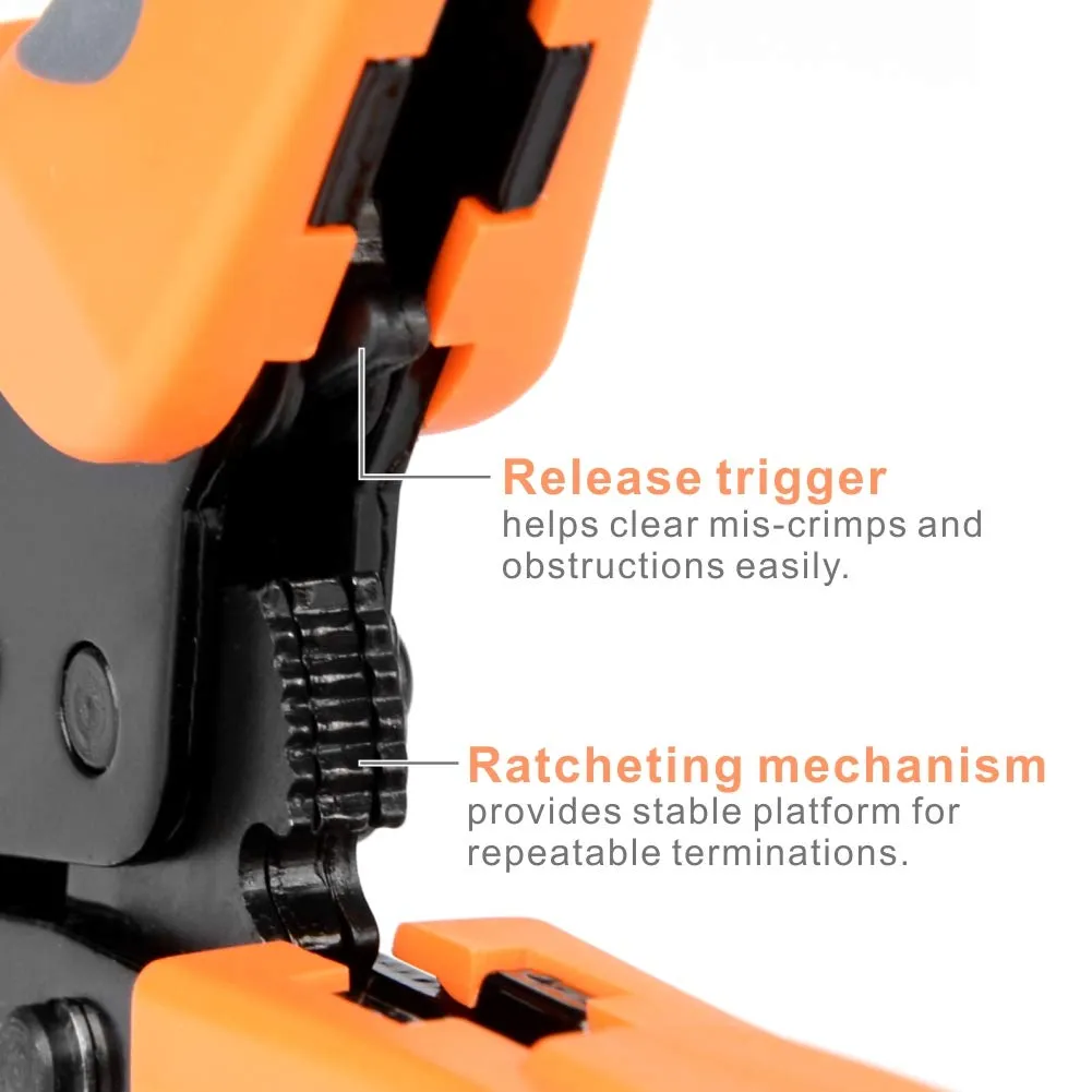 SN-48B Wire Crimping Tool for AWG26-16 Dupont & JST-SM Molex Connectors and Terminals